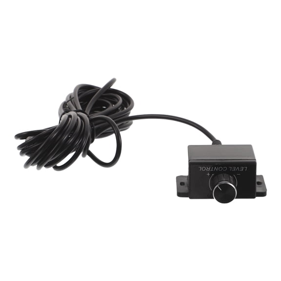 LOLIPPYY Car Amplifier Audio Volume Controller Black with 5 Meter Inline Cable and Precise Sound Adjustment