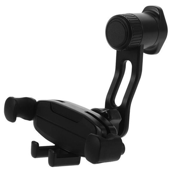 LOLIPPYY Universal Car Phone Mount Black with Flexible Rotation and Secure Grip