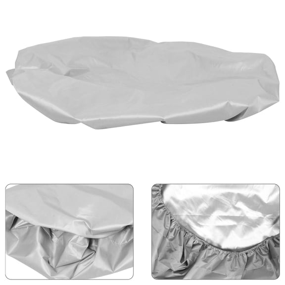 LOLIPPYY Grey Universal Outdoor AC Unit Cover for Home - Weatherproof