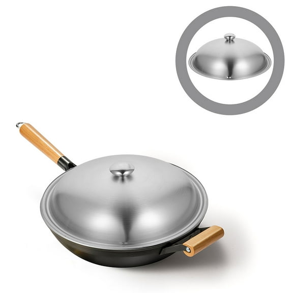 LOLIPPYY Universal Pan Lid for Cooking in Stainless Steel 1Pcs