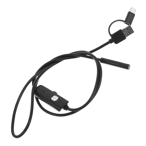 LOLIPPYY Universal Plugin Phone Borescope Camera with Articulating Probe for Automotive Diagnostic Use