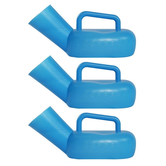 LOLIPPYY Portable Universal Urinal Bottle for Men, ABS Material, Perfect for Travel, Camping, Hospital Use, 1000ml