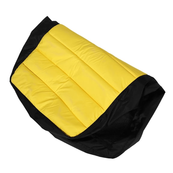 LOLIPPYY Universal Riding Lawn Mower Seat Cover Yellow Durable Weatherproof Tractor Accessory