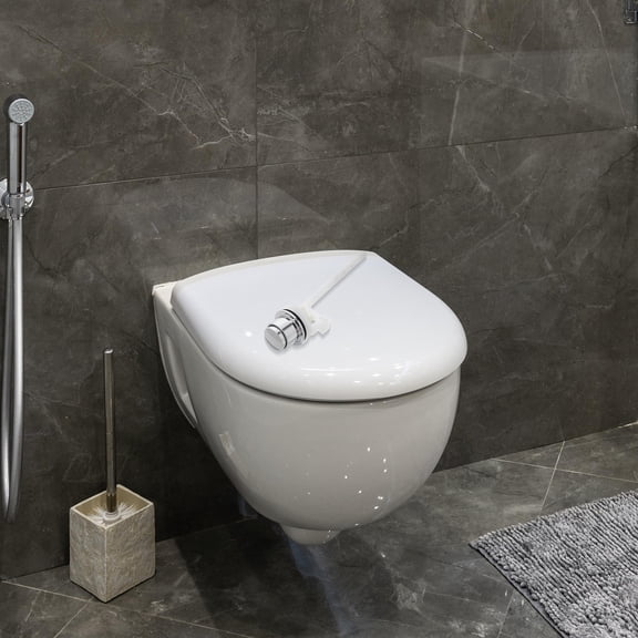 LOLIPPYY Universal Side Mount Toilet Handle in - Easy Install Quiet Flush Lever for Toilet Replacement