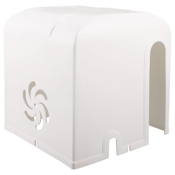 LOLIPPYY Universal White Pool Pump Cover for Outside Units with Easy Installation