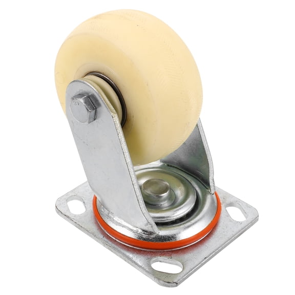 LOLIPPYY Utility Cart Wheels Silent Runner Wheel Made of Nylon and Galvanized Steel for Household in Home 1Pcs