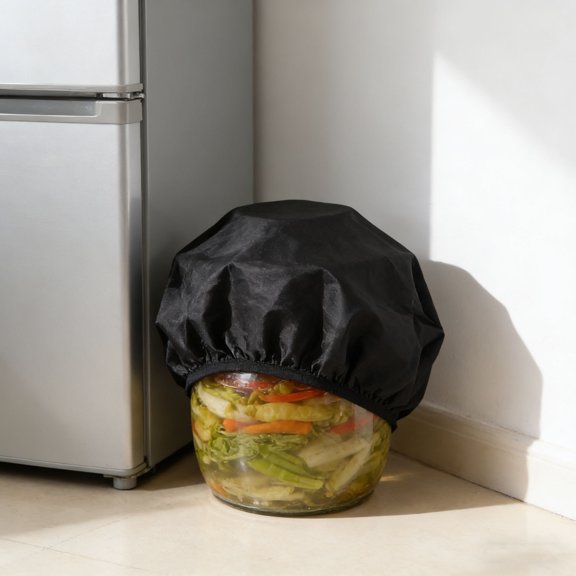 LOLIPPYY Uv Protection Fermentation Jar Cover with Elastic Fit for Bread Rising Bowls and Mason Jars