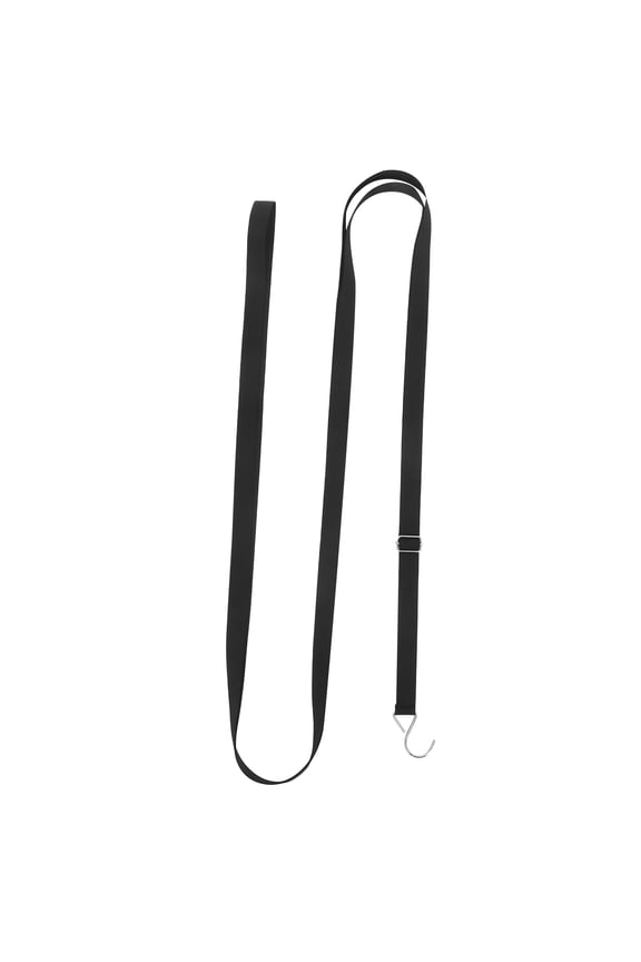 Versatile Black Shoulder Strap for Handbags and Luggage with Adjustable Padded Design