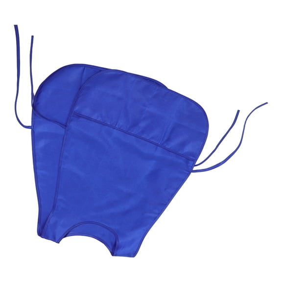 LOLIPPYY Versatile Blue Kitchen Apron for Cooking Cleaning and Hairdressing with Waterproof Material