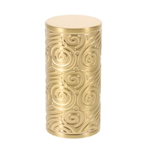 LOLIPPYY Decorative Brass Railing End Caps with Artistic Design for Bed Posts, Staircases, Balconies and Home Decor Accents