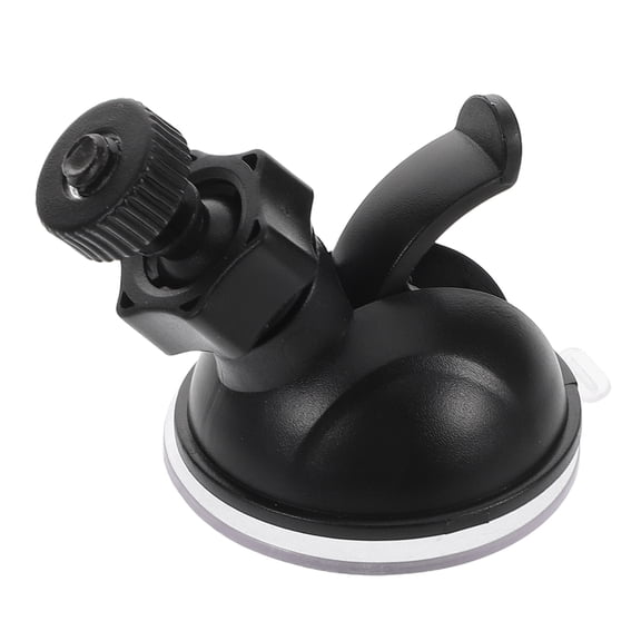 LOLIPPYY Black Cup Camera Mount with Strong Adhesion and Adjustable Design for Car Use