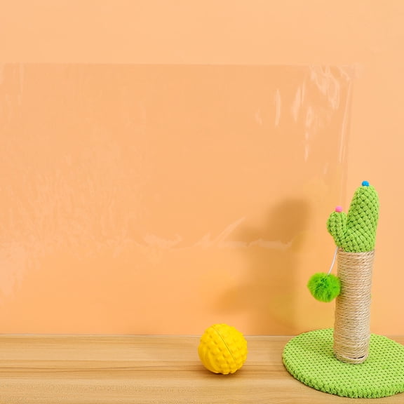 LOLIPPYY Clear Wall Protector Film with Electrostatic Cling, Reusable Scratch and Stain Resistant Protective Cover