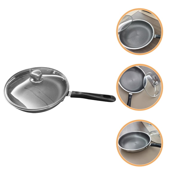 LOLIPPYY Versatile Nonstick Frying Pan for Kitchen High Efficiency Pan for Pancakes and Steak