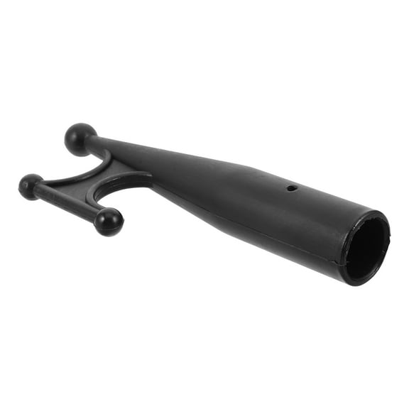 LOLIPPYY Versatile Nylon Boat Hook End Attachment Black for Dock Poles and Marine Boating Gear