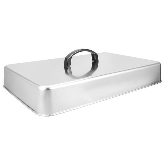 LOLIPPYY Versatile Stainless Steel Griddle Dome Cover for Steaming Melting and Bbq Use