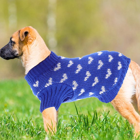 LOLIPPYY Vest Dog Sweater Decorative Warm Outdoor Pet Clothes with Heart Pattern