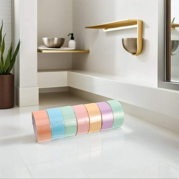 LOLIPPYY Vibrant Colored Duct Tape for Artistic Crafting and Classroom Decor Projects