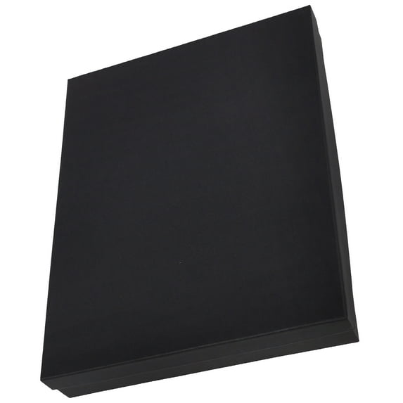 LOLIPPYY Vintage Black Paperboard Card Box for Greeting Cards, 1 Piece, Storage Organizer