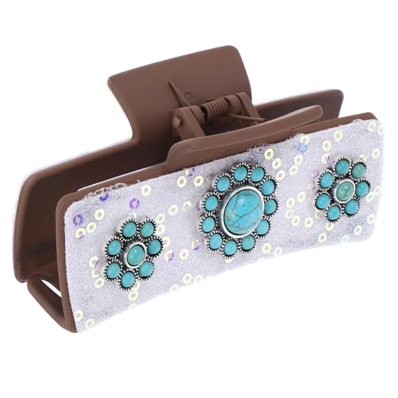 LOLIPPYY Vintage Hair Claw Clip for Thick Hair with Metal and Plastic Design for Fashion Accessories