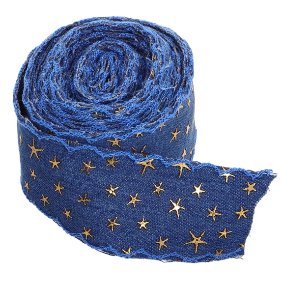 LOLIPPYY Vintage Multi Color Star Ribbon Trim for Sewing DIY Crafts and Fashionable Embellishments