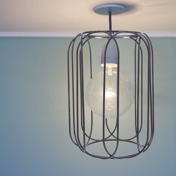 LOLIPPYY Vintage Rustic Lampshade Metal Iron Lighting 1Pack for Reading Room Ceiling Lights