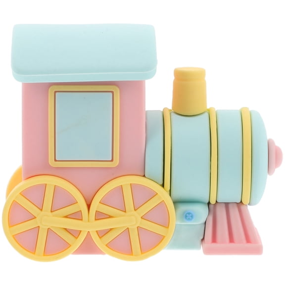 LOLIPPYY Vintage Train Party Decoration Silicone Truck Vehicle Cake Topper for Home