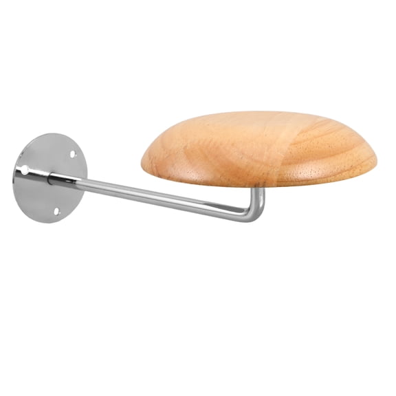 LOLIPPYY Wall Mounted Baseball Cap Rack with Multi-Color Design and Solid Wood Construction for Hat Storage