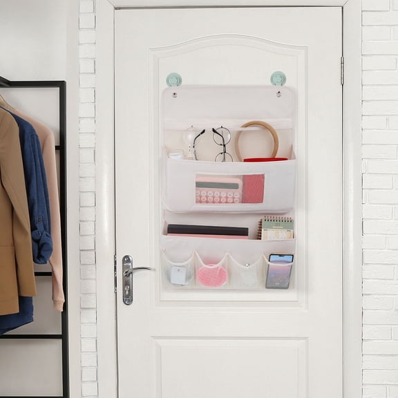 LOLIPPYY Wall-Mounted Hanging Storage Pocket Organizer Made of Oxford Cloth for Tidy and Organized Home Spaces