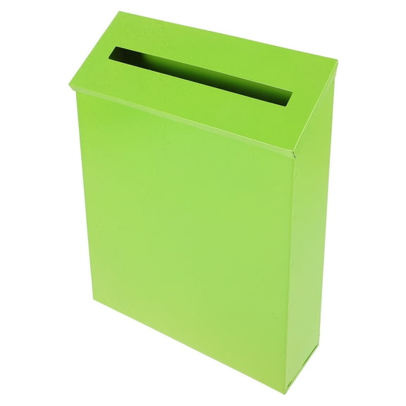 LOLIPPYY Wall Mounted Post Box Green 1Pcs for Institutions Companies