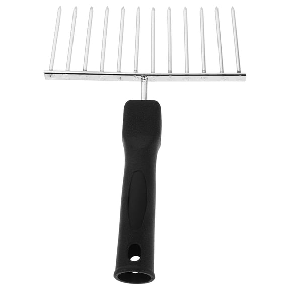 LOLIPPYY Wall Texture Brush Black Cement Texture Comb Tool for Precision Graining and Seamless Paint Distribution