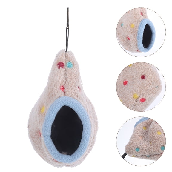 LOLIPPYY Warm Bird Bed Bird Nest Hammock Bed Assorted Color Hanging Indoor Use 1 Set