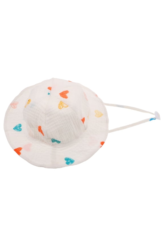 Washable Beanies For Baby Cotton Bucket Hat With Sun Protection 1Pcs For Outdoor Activities