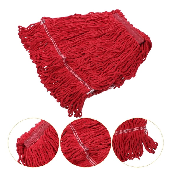 LOLIPPYY Washable Mop String Head Cotton Yarn Mop Pad 1Pack for Convenient Mopping
