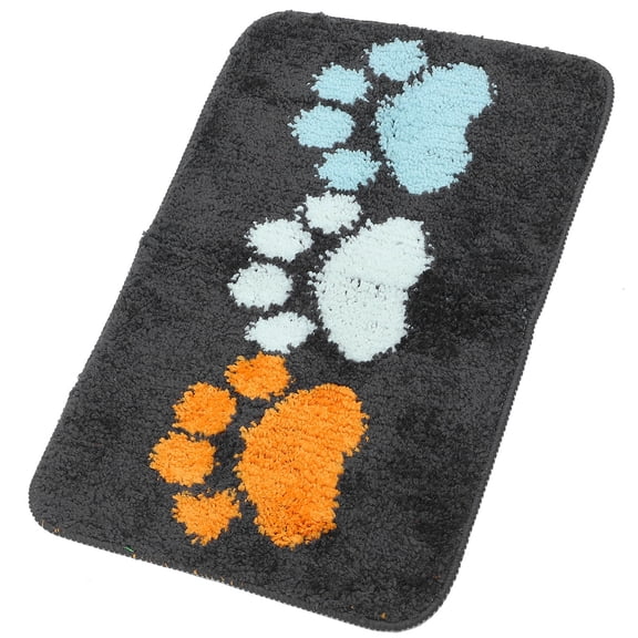 LOLIPPYY Washable Polyester Bath Rug with Anti Skid Design for Bathroom and Bedroom