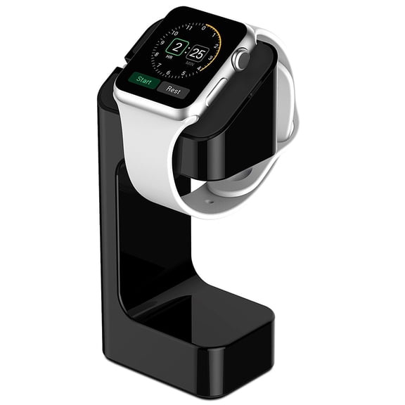 LOLIPPYY Black Watch Charging Dock Plastic Rubber Anti-Slip Desk Station