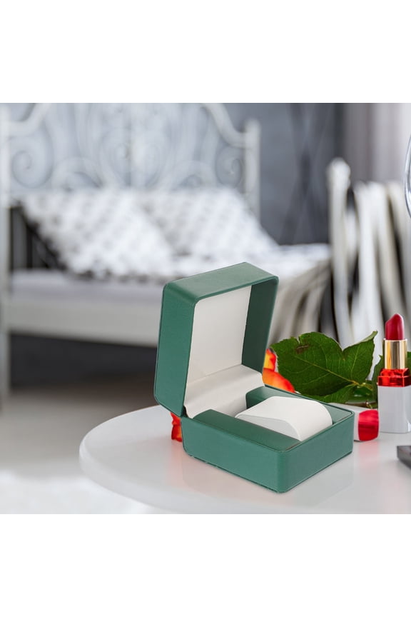 Watch Display Box Velvet Classic Green 1Set for Watch Organization