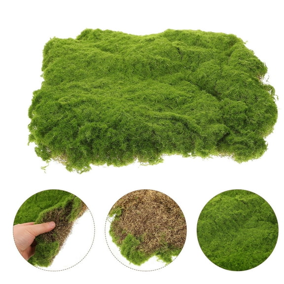 LOLIPPYY Water Saving Greenery Turf Green 1Pack for Crafts and DIY Decoration