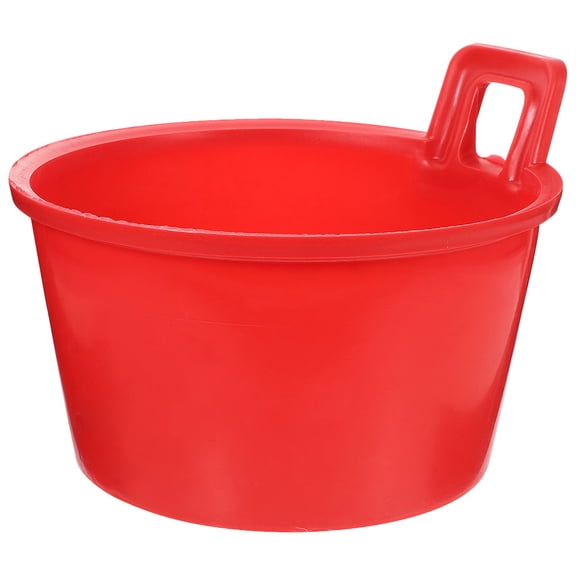 LOLIPPYY Water Scoop Plastic Gardening Tool Red Multipurpose Design 1Set