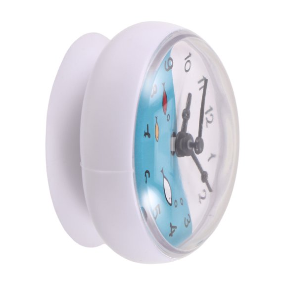 LOLIPPYY Waterproof Bathroom Shower Timer Clock with Suction Cup Clear Mirror Display and Stylish Design