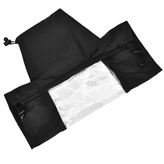 LOLIPPYY Professional Black Camera Rain Cover with Quick Install for Outdoor Use