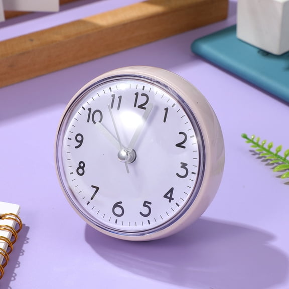 LOLIPPYY Waterproof Shower Clock with Suction Cup, Accurate Time Display