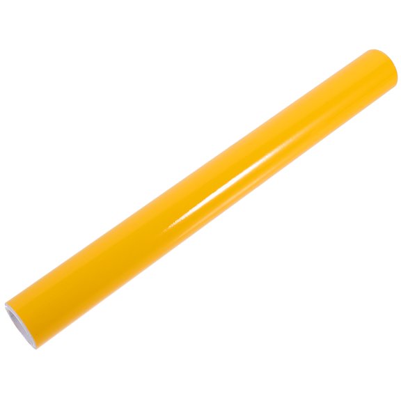 LOLIPPYY Waterproof Yellow PVC Car Film with Self Adhesive for Car Surface Protection