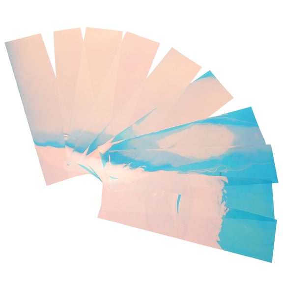 LOLIPPYY Sky Wax Seal Melting Film Sheets, Flexible PVC Craft Supplies for Sealing and Projects