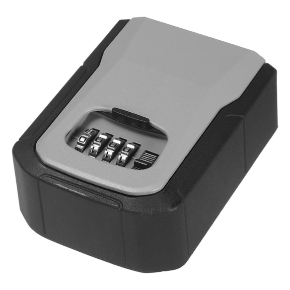 LOLIPPYY Outdoor Weatherproof Key Lock Box with Aluminum Alloy and Combination Code for Secure Key Storage
