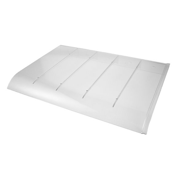 LOLIPPYY Weatherproof Transparent Mailbox Roof Plate with Easy Mount for Outdoor Use