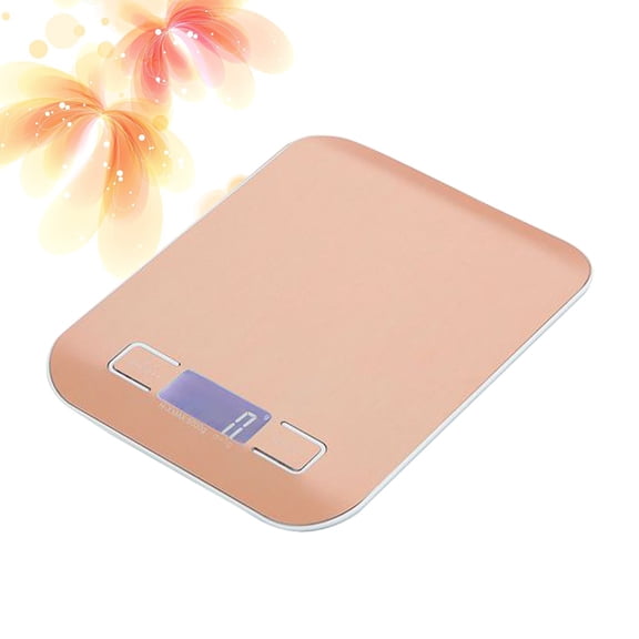 LOLIPPYY Weighing Scales Food Kitchen Scale Stainless Steel High Precision Measurement for Cooks 1Pack