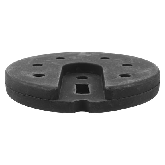 LOLIPPYY Weighted Floor Lamp Base Black Plastic Heavy Duty Antishake Design for Indoor Outdoor Use