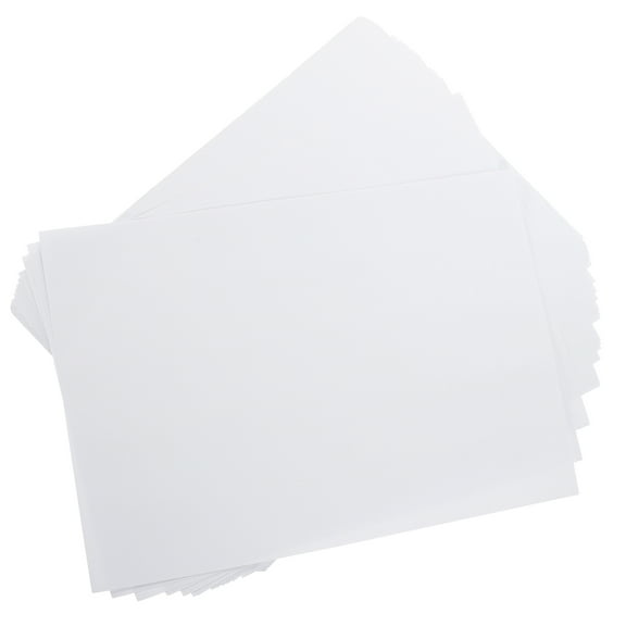 LOLIPPYY White Printable Adhesive Label Paper Sheets for Address Labels, Office Use, and Home Organization