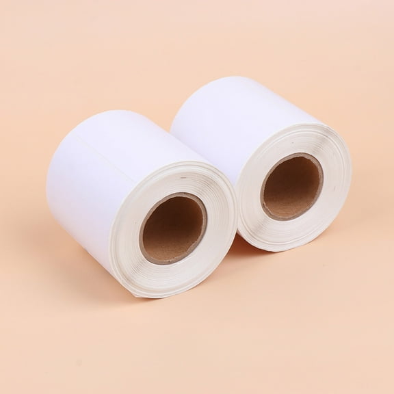 LOLIPPYY White Adhesive Sticker Labels Oil Proof for Office Filing Documents and Inventory Control