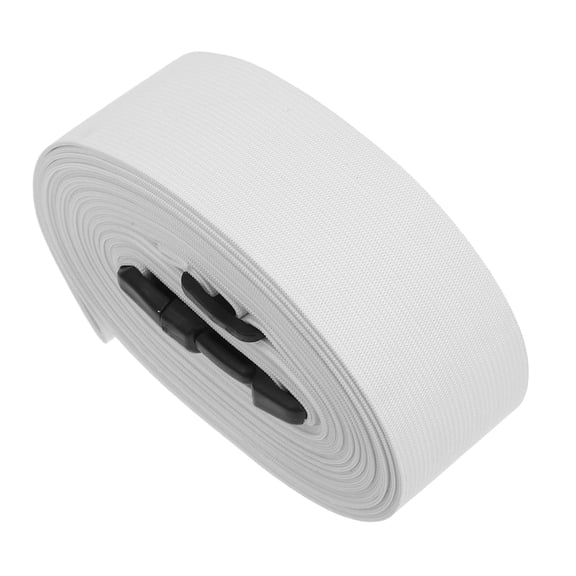 LOLIPPYY White Adjustable Elastic Band for Fitted Bed Sheet Holding and Storage